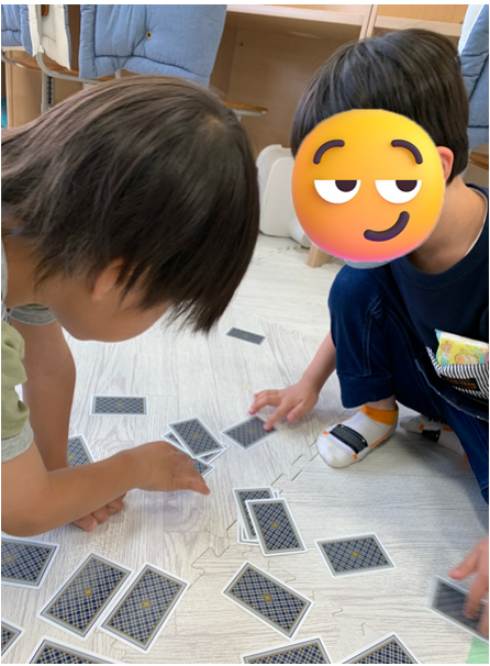 神経衰弱🃏で先生衰弱・・・🥴