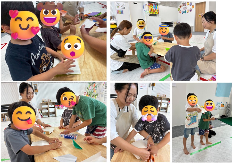 紙飛行機を作って遊ぼう✈️