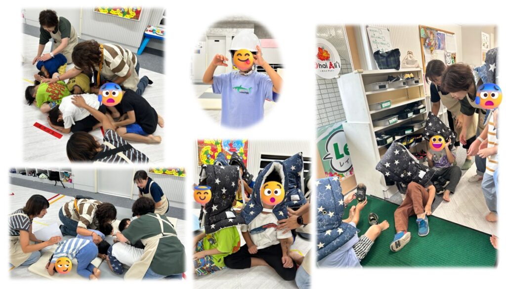 レイ教室にて防災訓練（地震🫨＆火災🧯編）