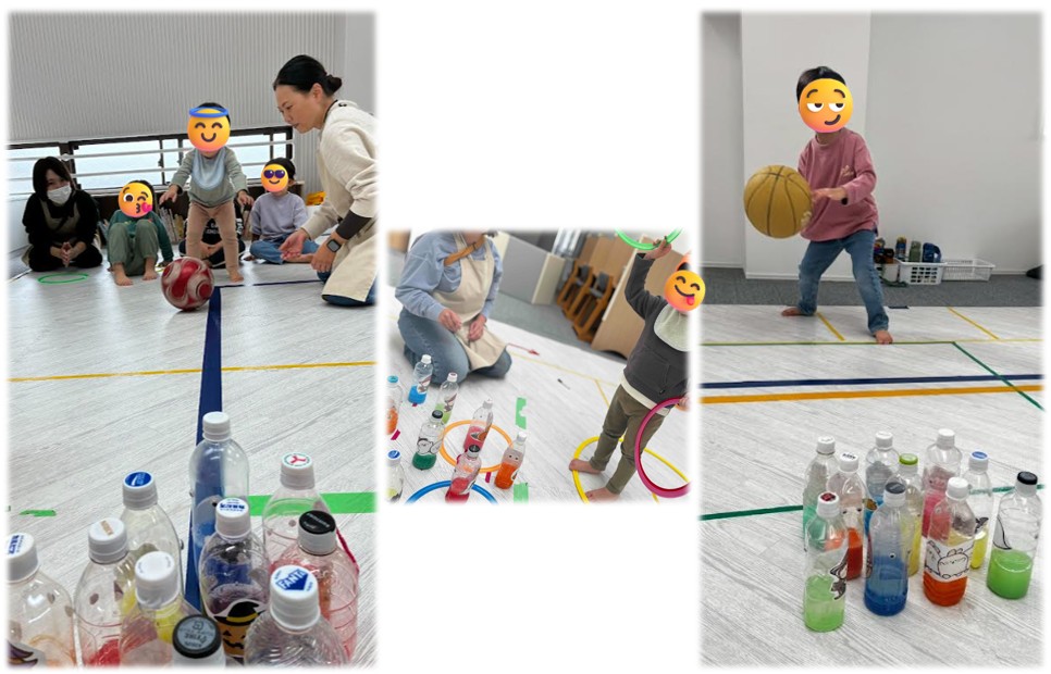 「ボーリング」大会🎳や「ごっこ」遊び👭