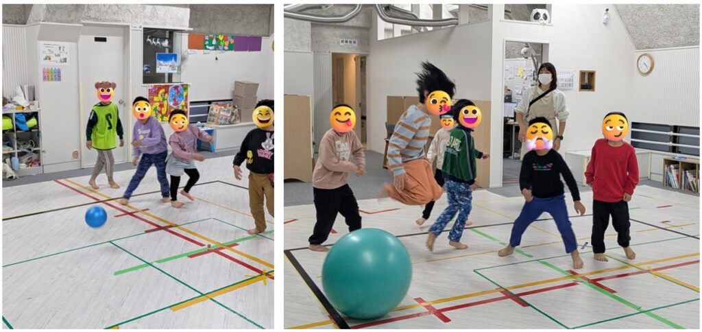 転がしドッチボールはルールが大切！