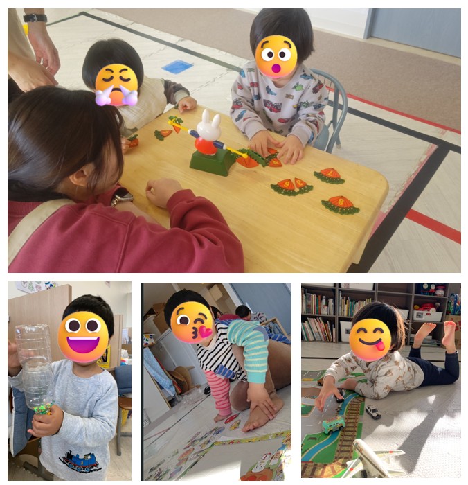 一人ひとり個性が違うことに合わせた療育♪