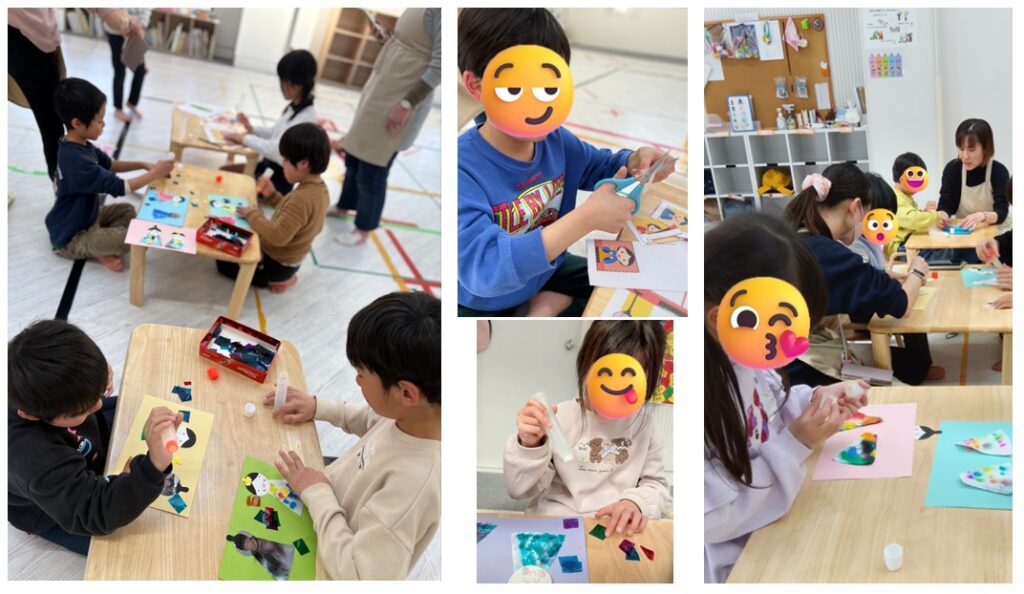 ひな祭りの制作活動🎎