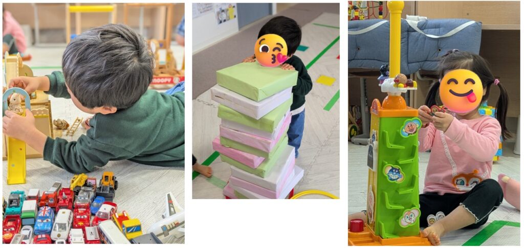 自由遊び✌や真剣な制作活動🖼️