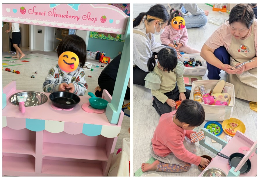 「おままごと」も「制作活動」も一生懸命🤗